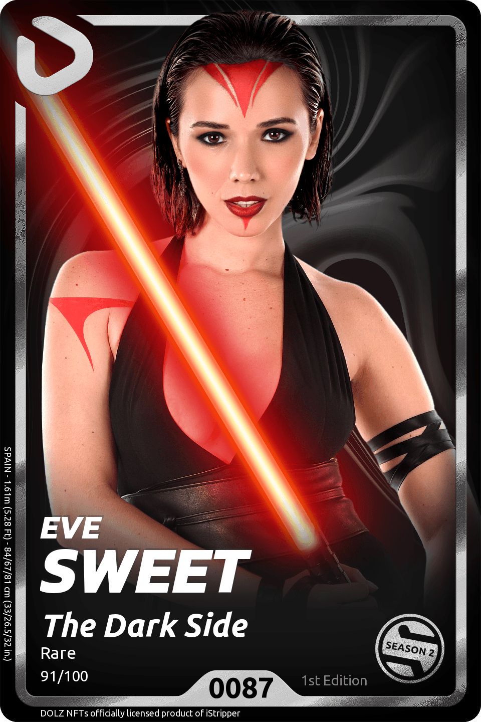 Eve SWEET - The Dark Side - DOLZ Trading Cards | OpenSea